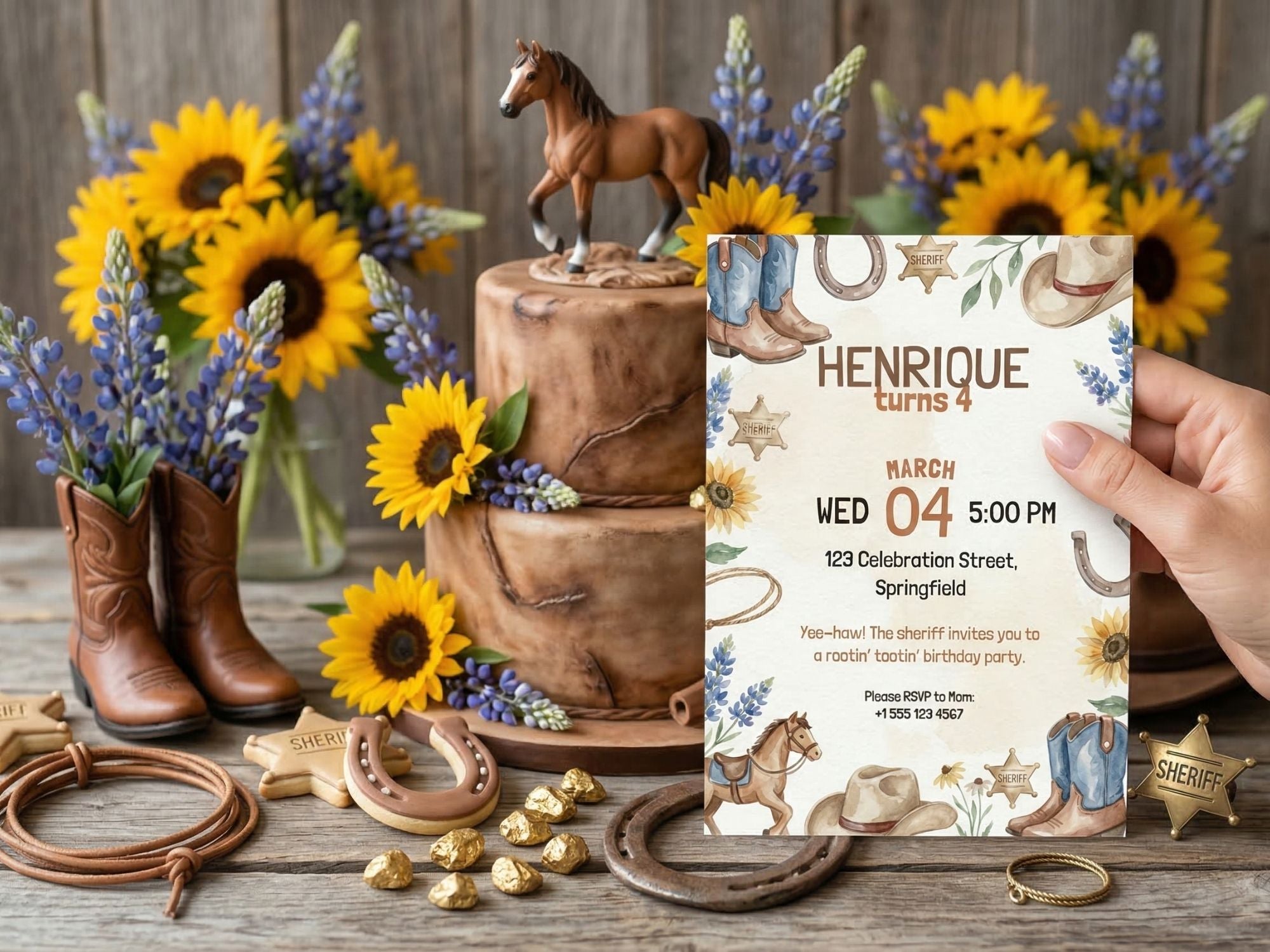 Boys' Party Invitations