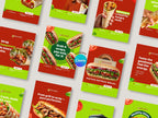 Healthy Sandwich Instagram Templates – Editable Canva Template – Instant Download