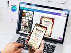 Movie Night Invitation – Editable Canva Template – Share or Printable 5x7 – Instant Download