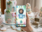 Under the Sea Birthday Video Invitation – Editable Canva Template – Share video mp4 – Instant Download