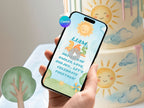 365 Days of Smiles Birthday Video Invitation – Editable Canva Template – Share video mp4 – Instant Download