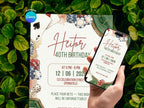Casino Night Invitation – Editable Canva Template – Share or Printable 5x7 – Instant Download