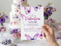 Butterfly Dreams Invitations – Watercolor Plane Theme – Editable Canva Template – Share or Printable 5x7 – Instant Download