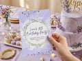 Pastel flower 15th invite – Watercolor Plane Theme – Editable Canva Template – Share or Printable 5x7 – Instant Download
