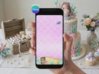 Purple Mermaid Birthday Video Invitation – Editable Canva Template – Share video mp4 – Instant Download