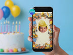 Construction Birthday Video Invitation – Editable Canva Template – Share video mp4 – Instant Download
