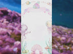 Pink Under The Sea Birthday Invitation – Editable Canva Template – Share video mp4 – Instant Download