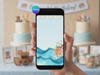 Noah’s Ark Birthday Video Invitation – Editable Canva Template